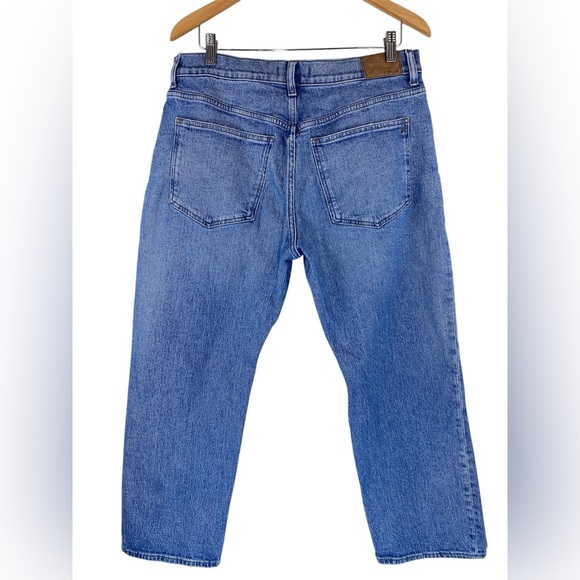 Madewell The Petite '90s Straight Jean in Enmore Wash Sz 32P - Picture 5 of 16